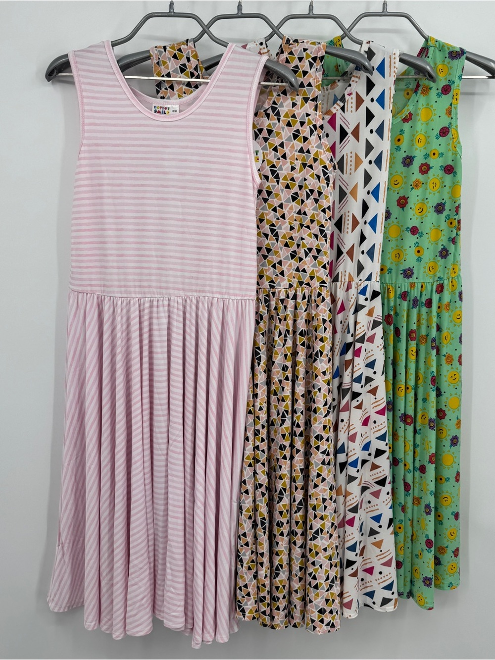 Dot Dot Smile Twirl Dress Bundle size 12/14 Girls Tank Dress